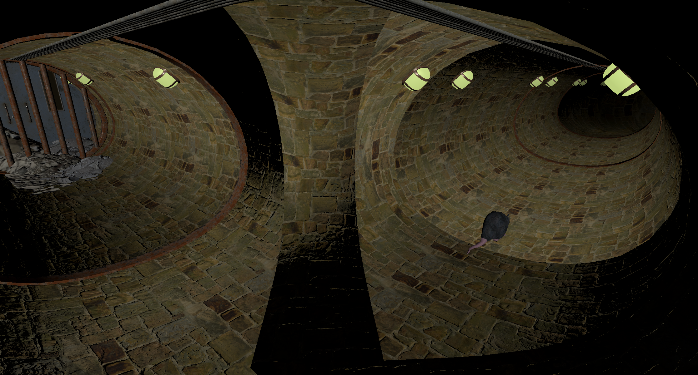 A tunnel in Rat Runner